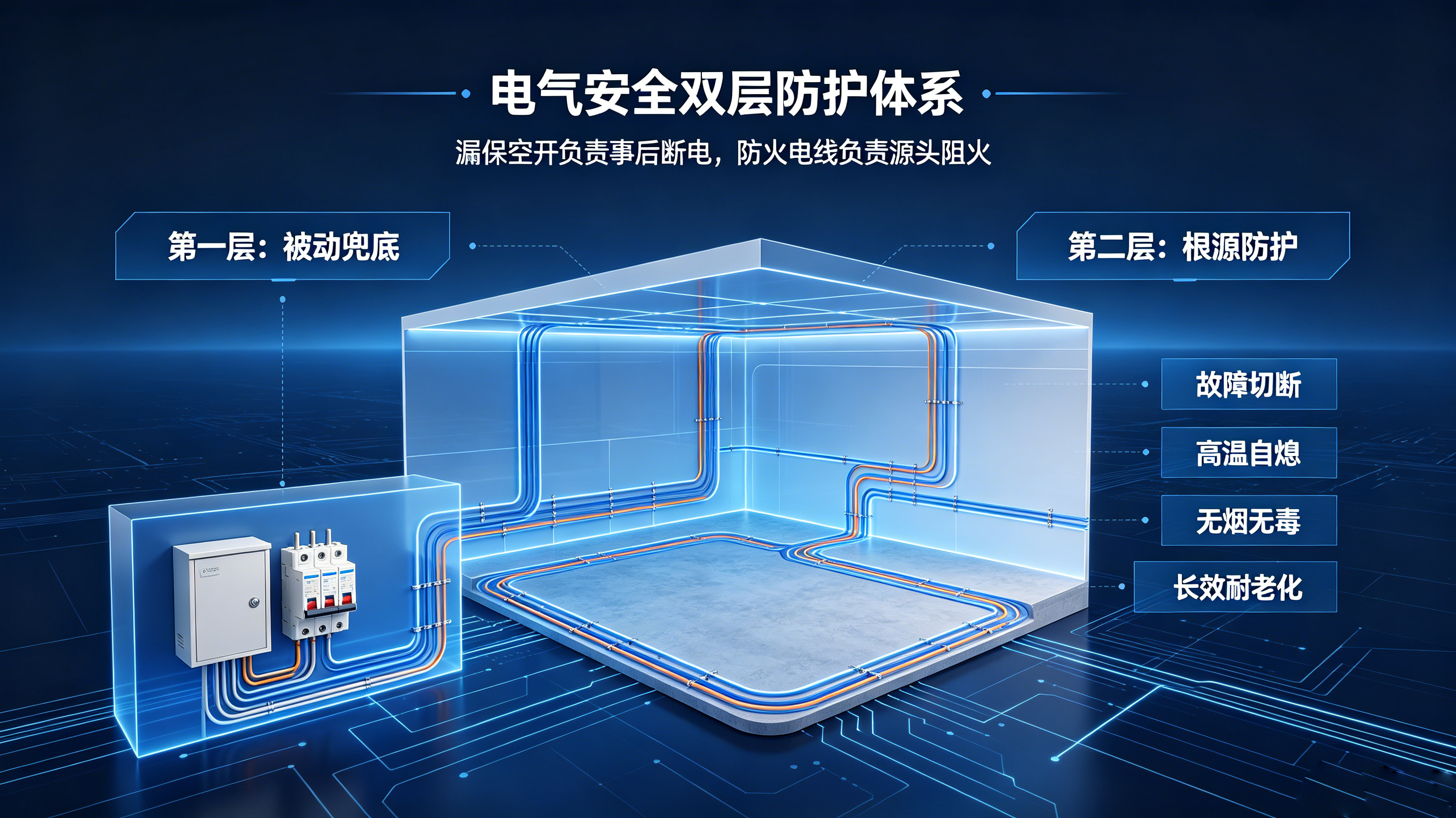 漏保≠万能防护！墙内电线阴燃不跳闸，无数家庭栽在这个认知误区